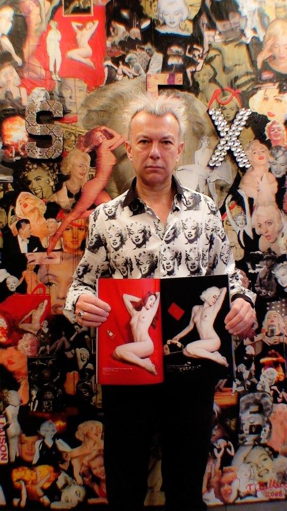 TD with his Marilyn Art 